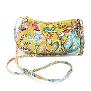 Vera Bradley Provencal Frannie Purse Saddle Bag